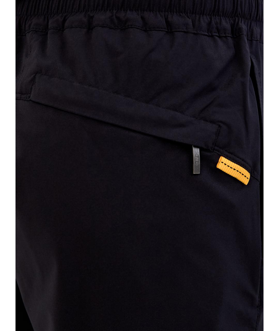 PARAJUMPERS Черные полиэстеровые повседневные брюки, фото 5