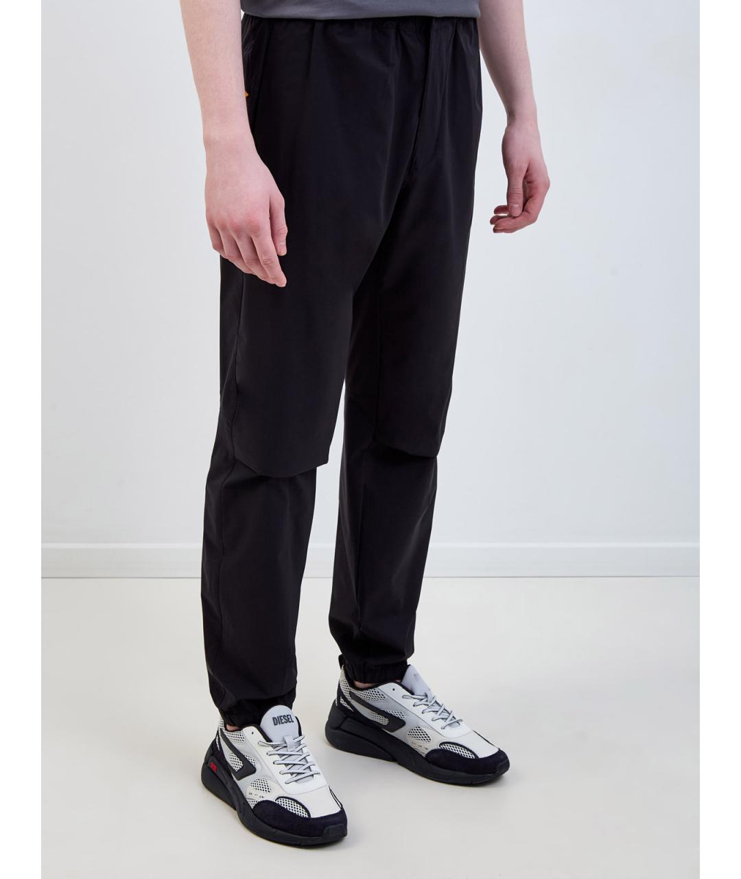 PARAJUMPERS Черные полиэстеровые повседневные брюки, фото 3