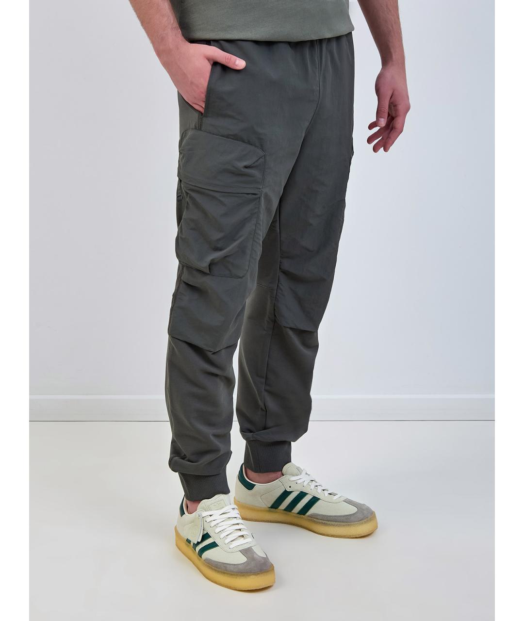 PARAJUMPERS Зеленые хлопковые повседневные брюки, фото 3