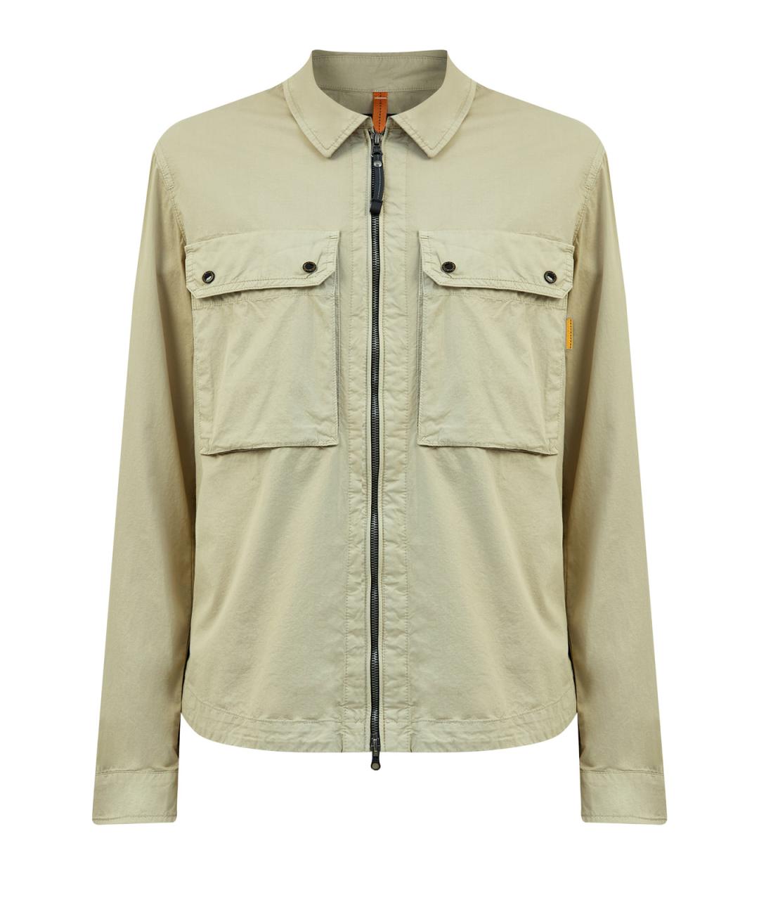 PARAJUMPERS Бежевая хлопковая куртка, фото 1