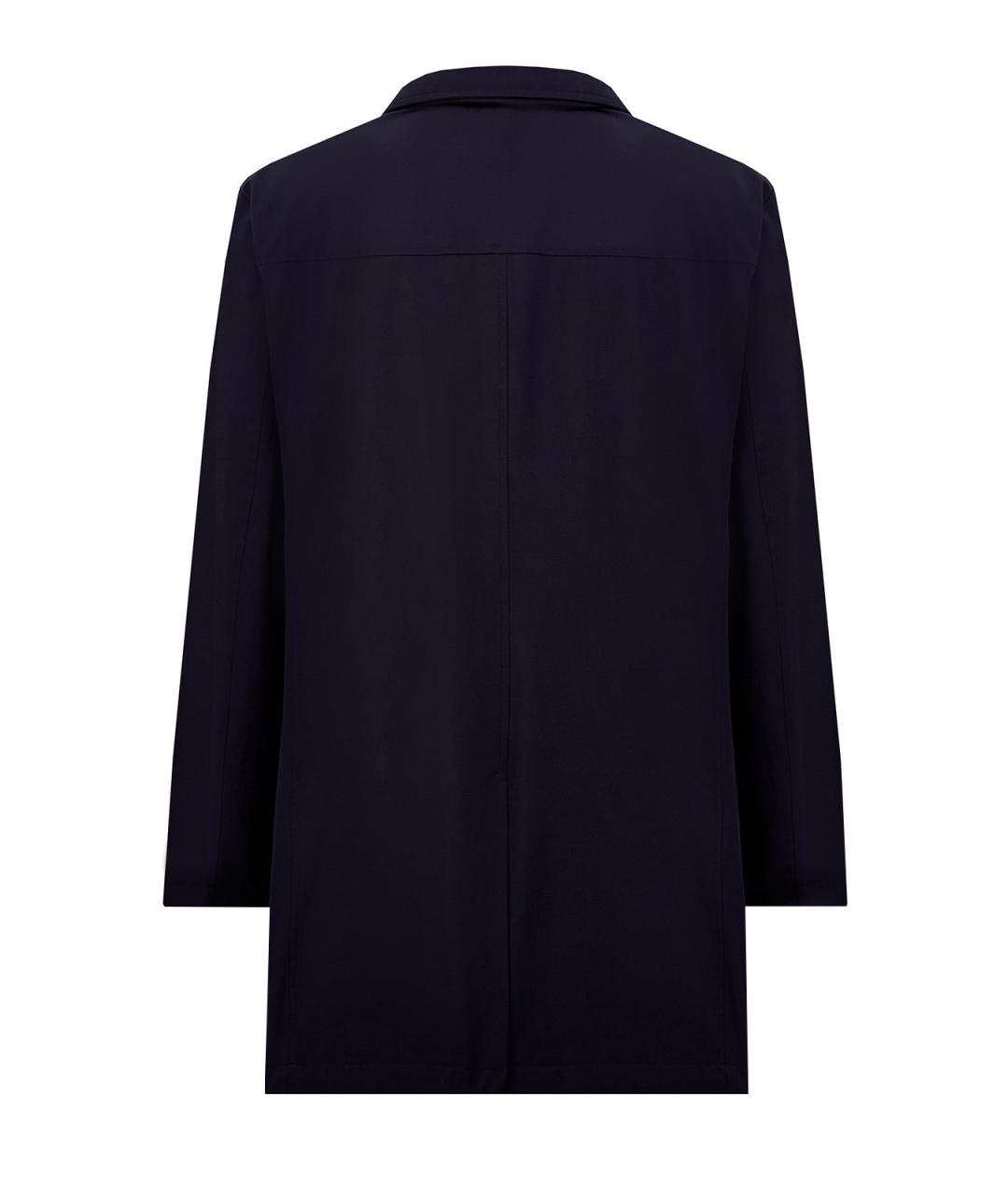 MOORER Черный полиамидовый тренч / плащ, фото 2