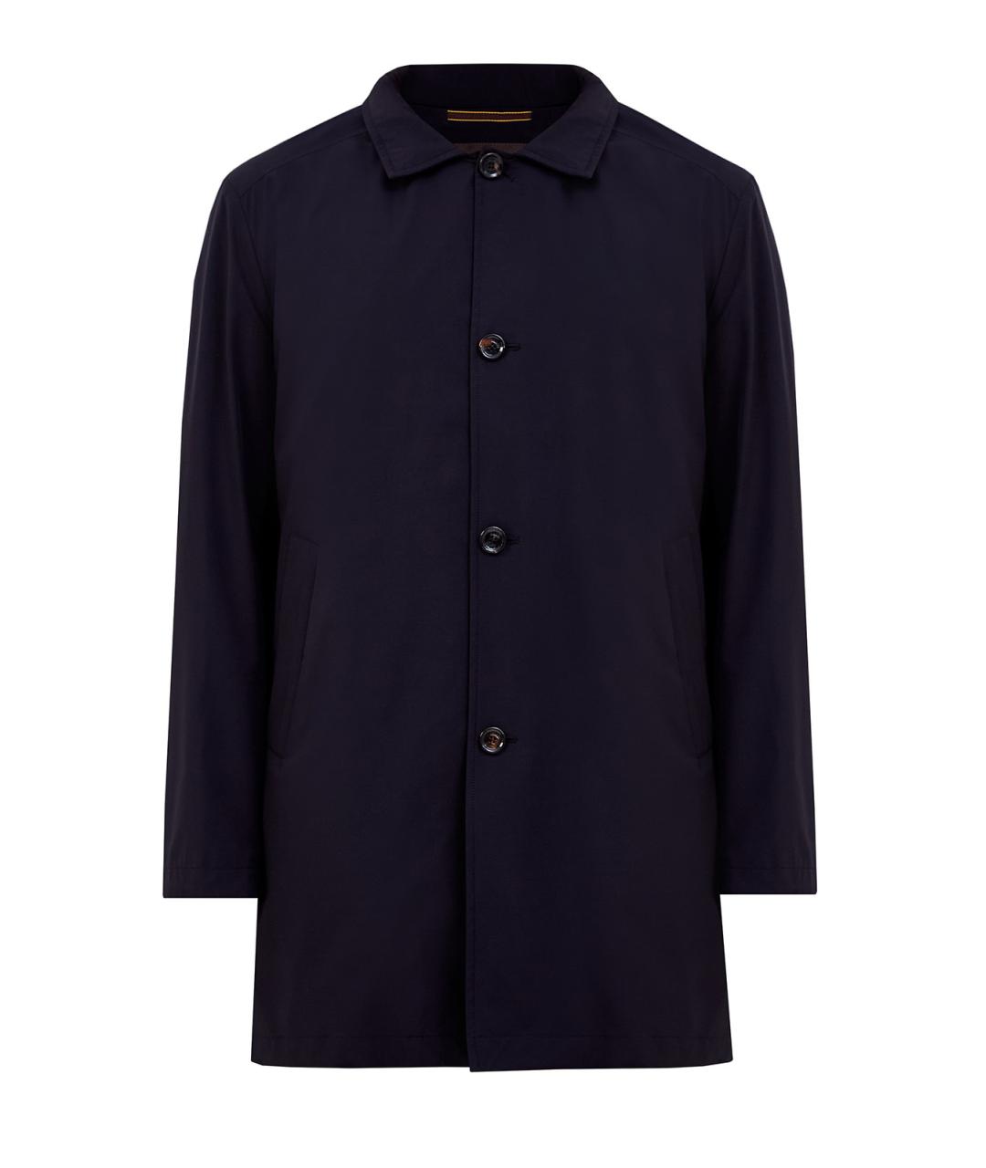 MOORER Черный полиамидовый тренч / плащ, фото 1