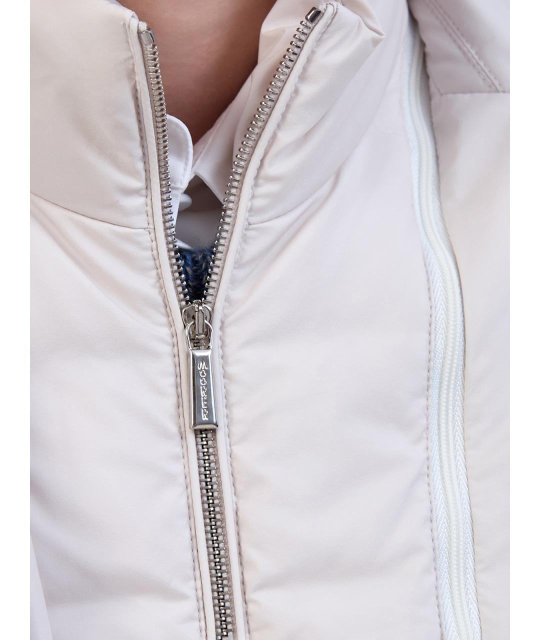 MOORER Серая полиамидовая куртка, фото 5