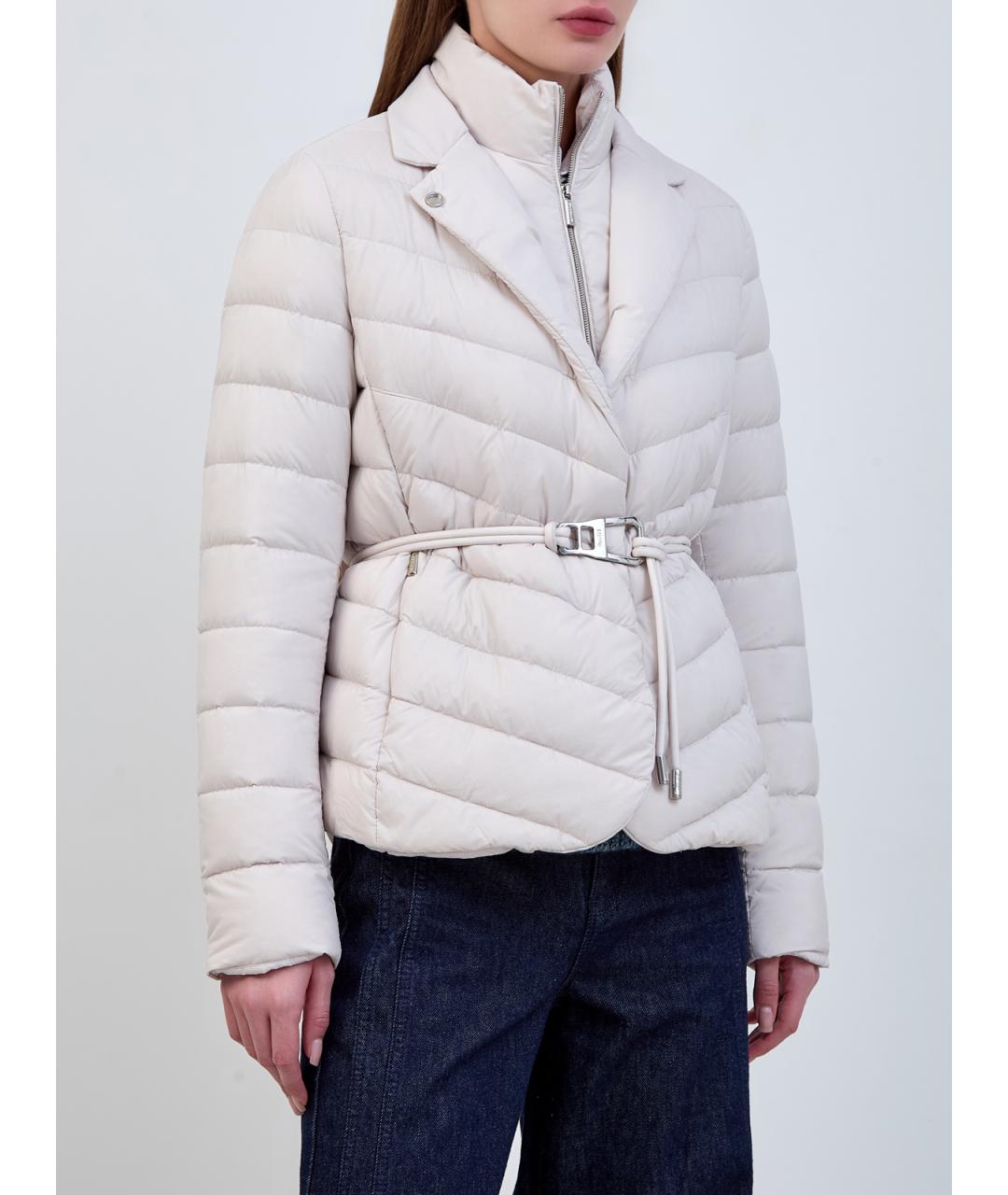 MOORER Серая полиамидовая куртка, фото 3