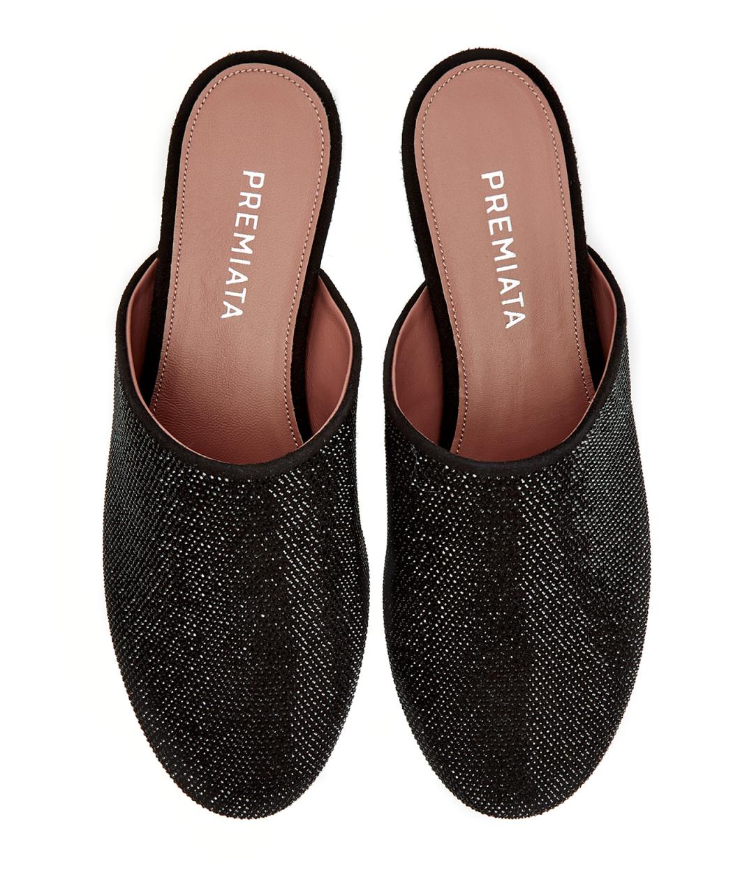 PREMIATA Черные кожаные мюли, фото 6