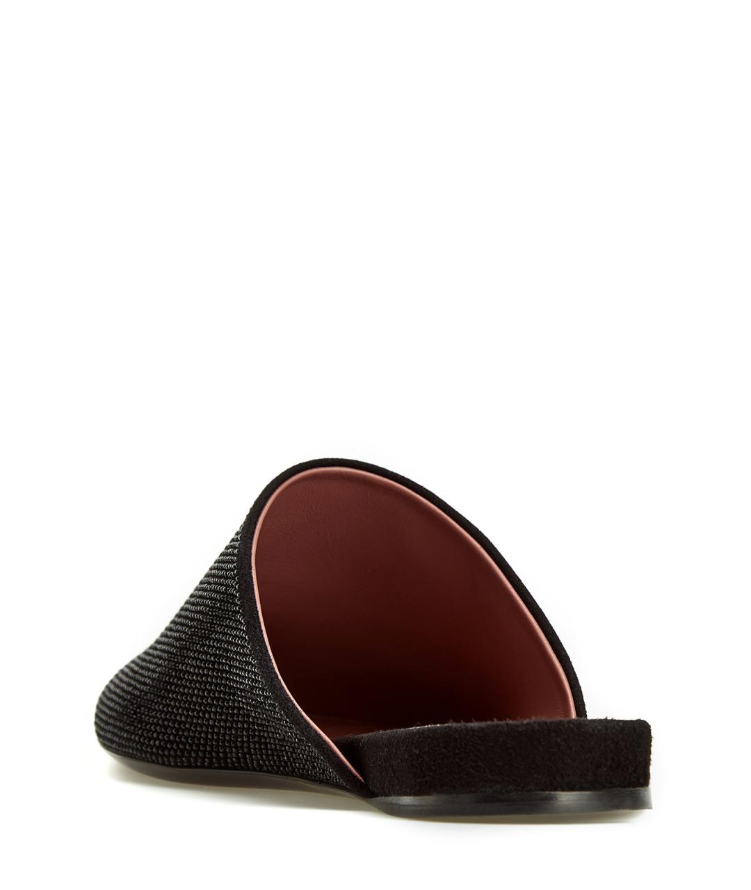 PREMIATA Черные кожаные мюли, фото 4