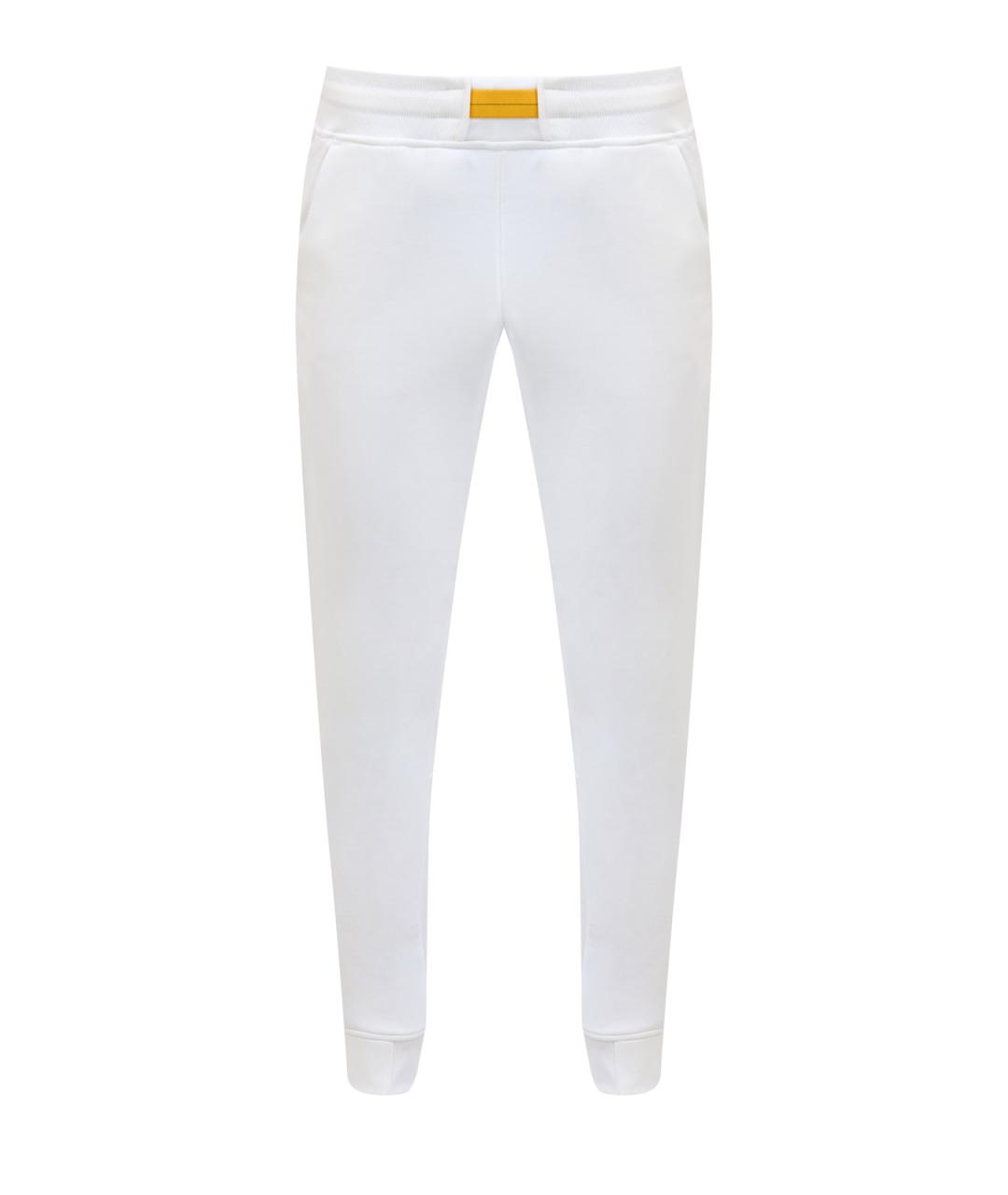 PARAJUMPERS Белые хлопковые повседневные брюки, фото 1