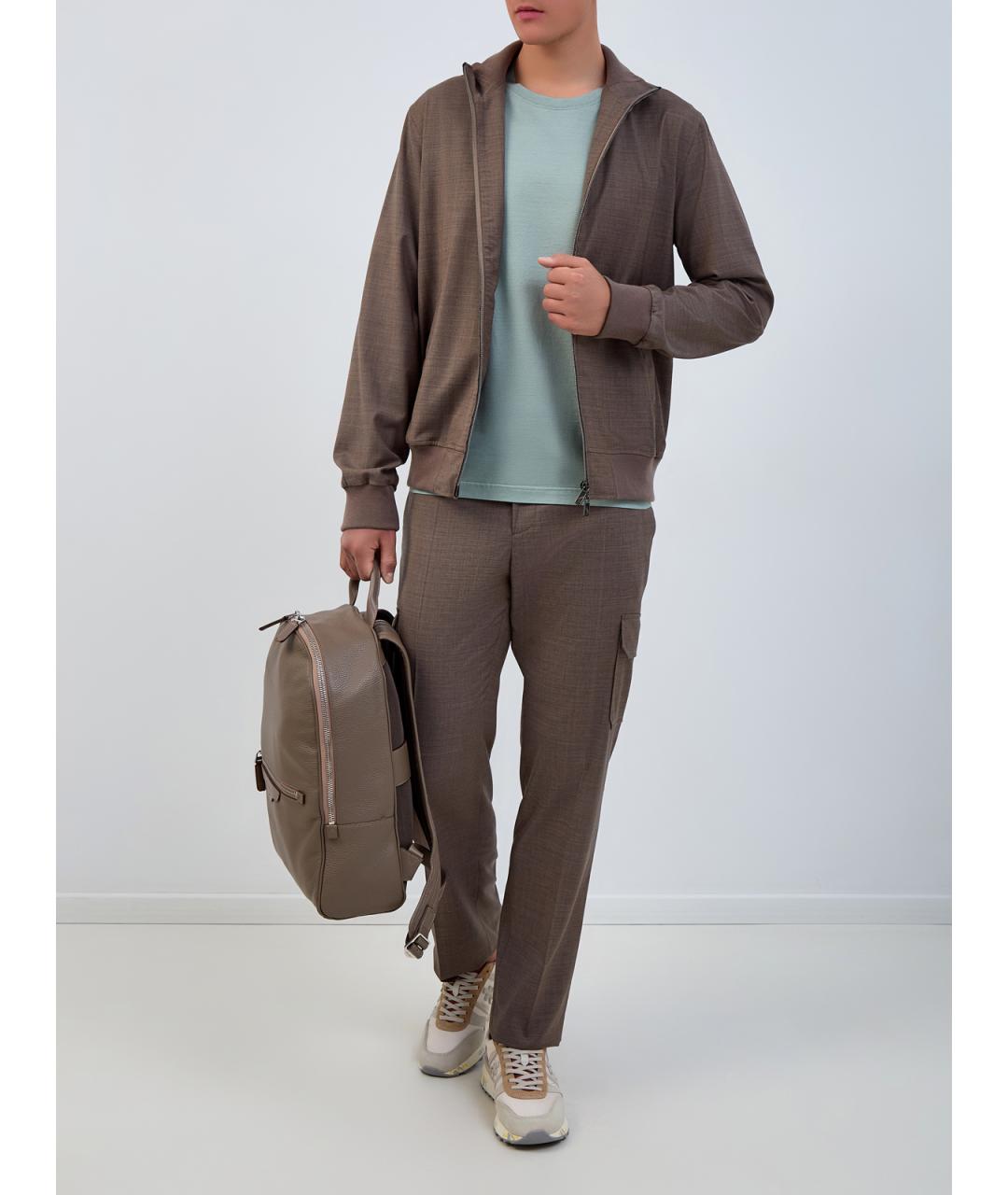 CAPOBIANCO Коричневая куртка, фото 2