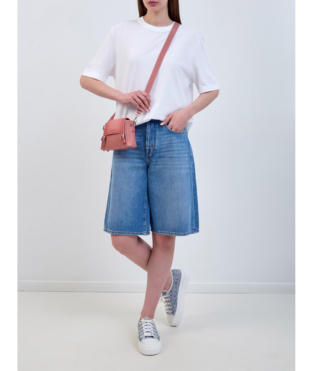 JACOB COHEN Белая хлопковая футболка, фото 2