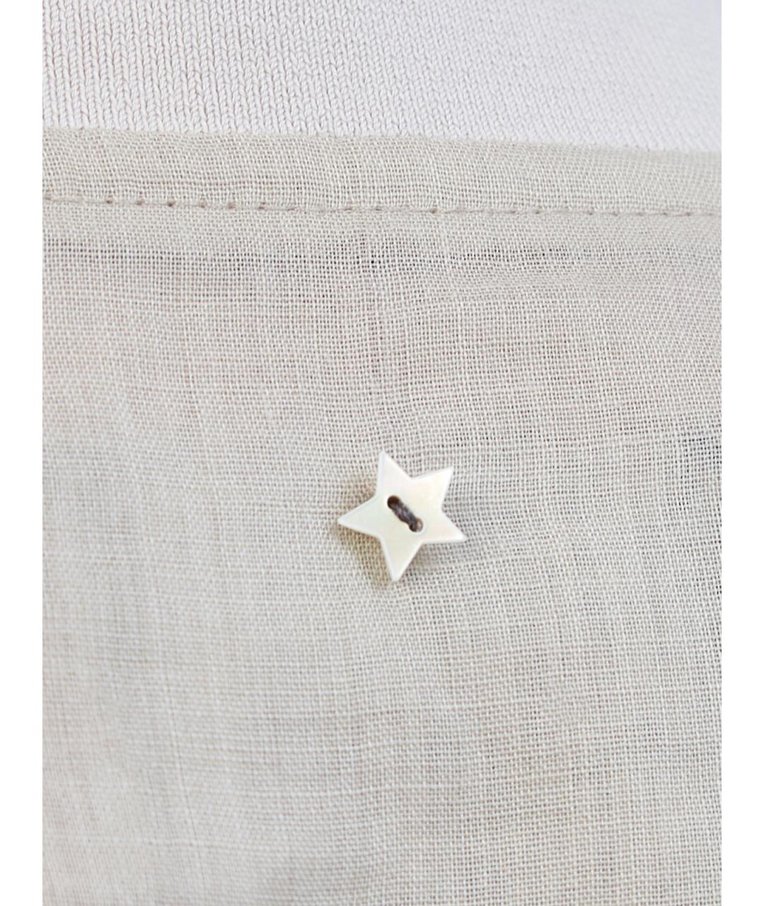 LORENA ANTONIAZZI Бежевая льняная куртка, фото 5