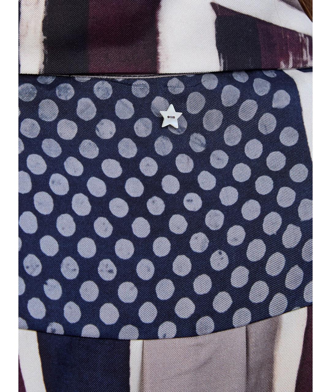 LORENA ANTONIAZZI Мульти шелковая блузы, фото 3