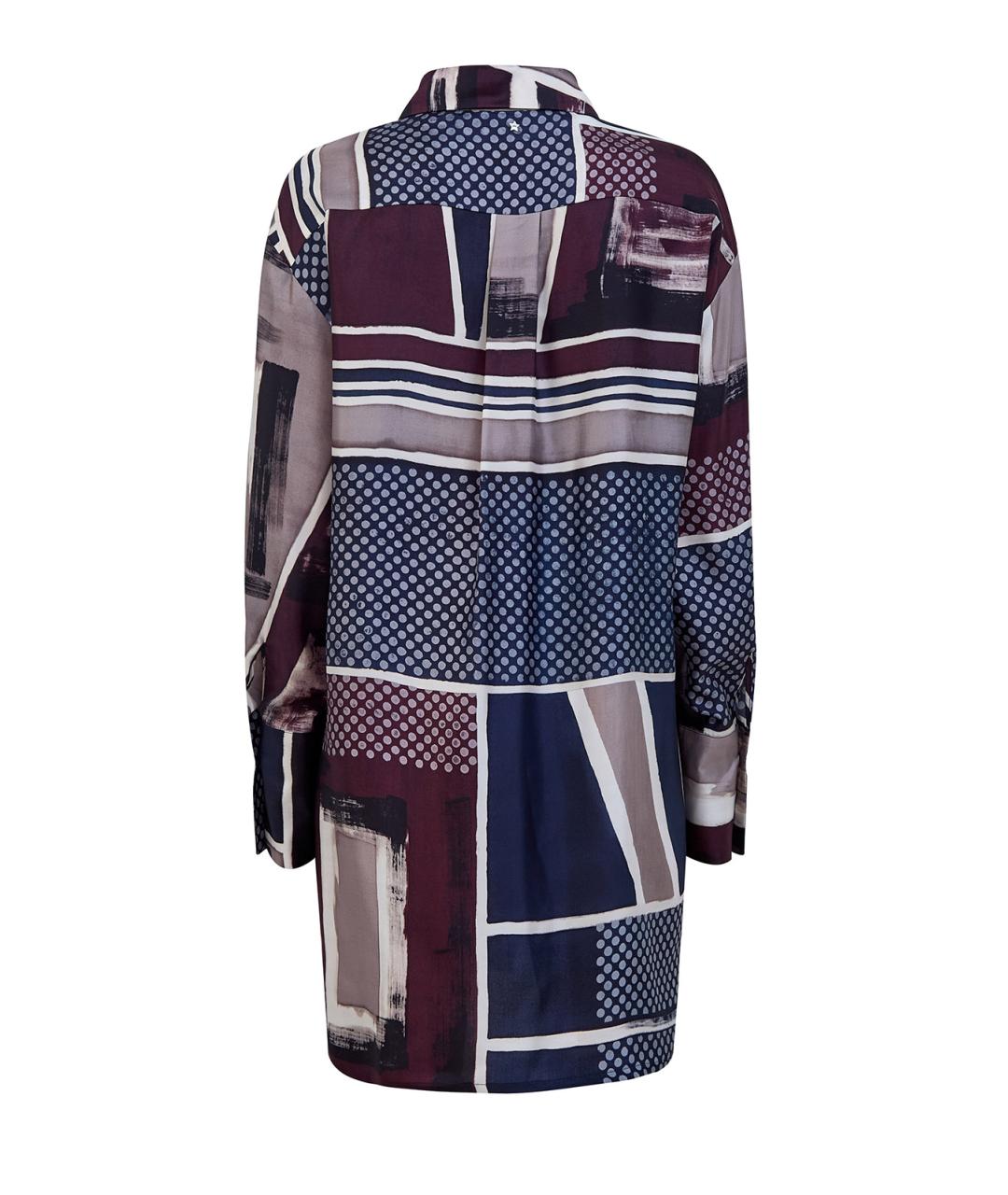 LORENA ANTONIAZZI Мульти шелковая блузы, фото 2