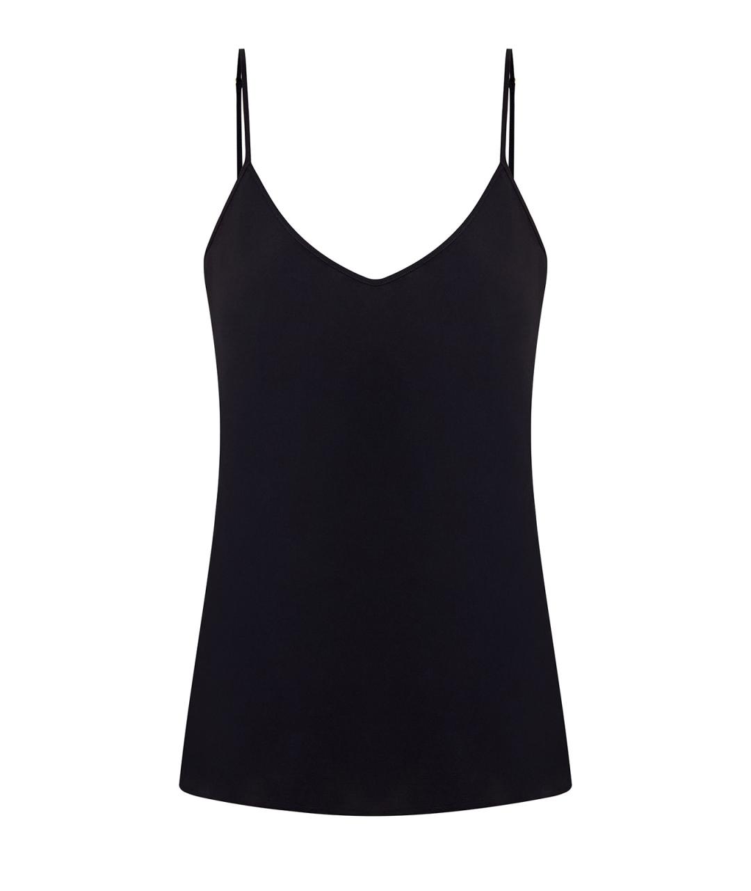 LORENA ANTONIAZZI Черная майка, фото 1