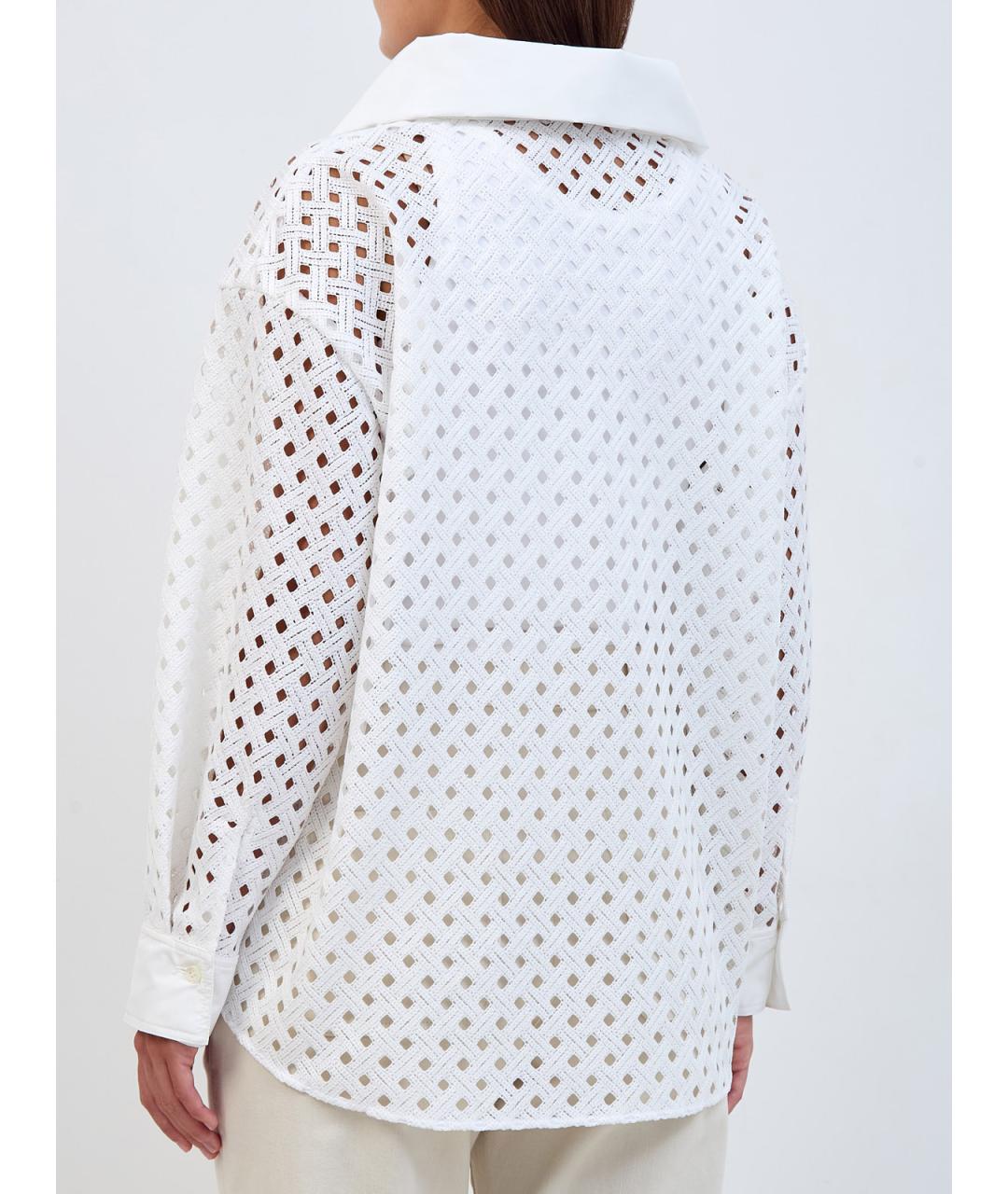 HERNO Белая полиэстеровая куртка, фото 4