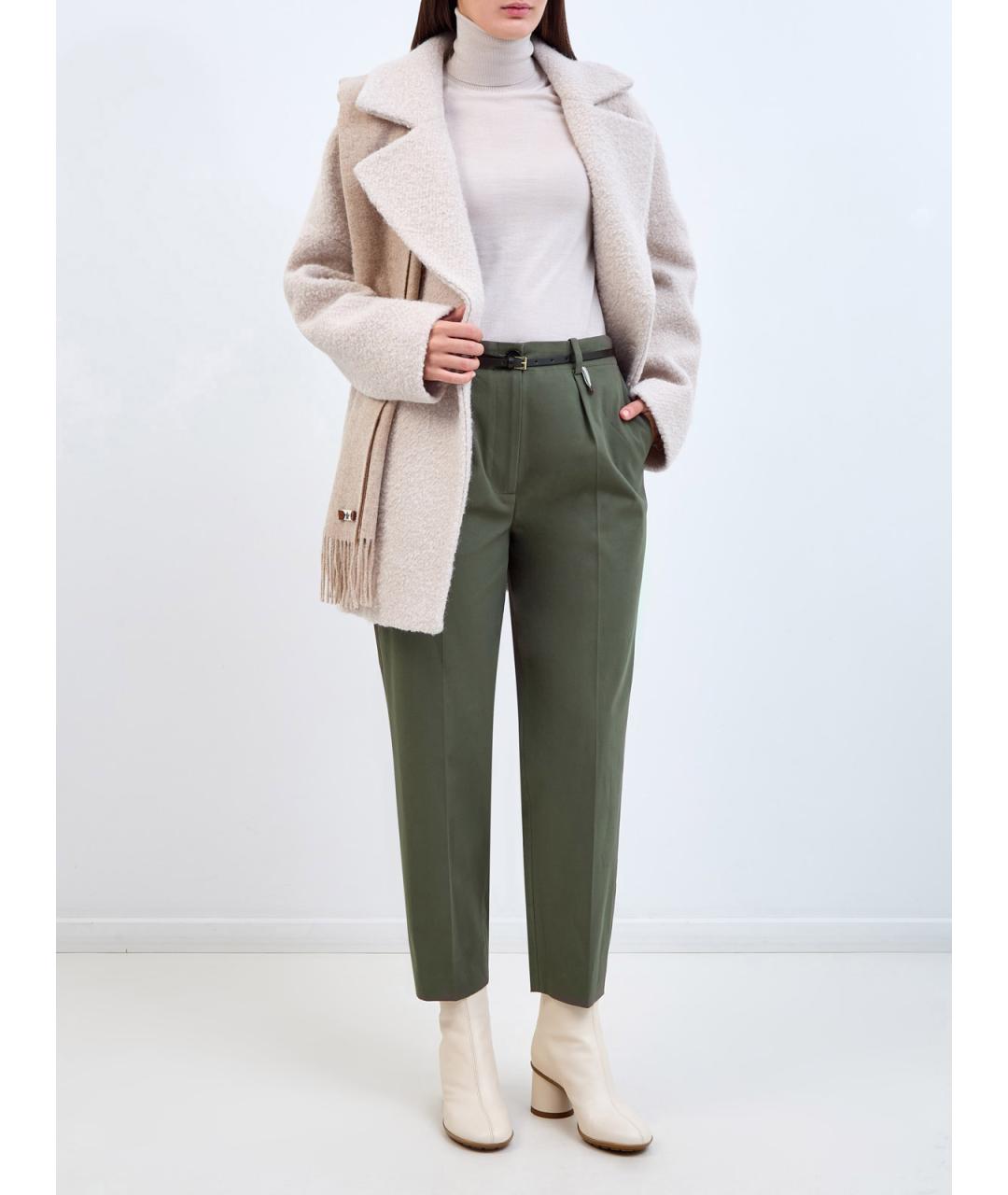 LORENA ANTONIAZZI Белая кашемировая водолазка, фото 2