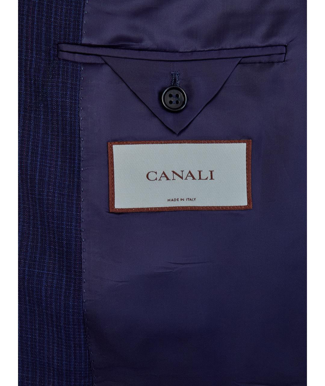 CANALI Синий классический костюм, фото 7