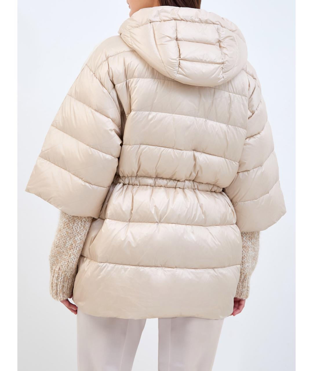 PESERICO Бежевая куртка, фото 4
