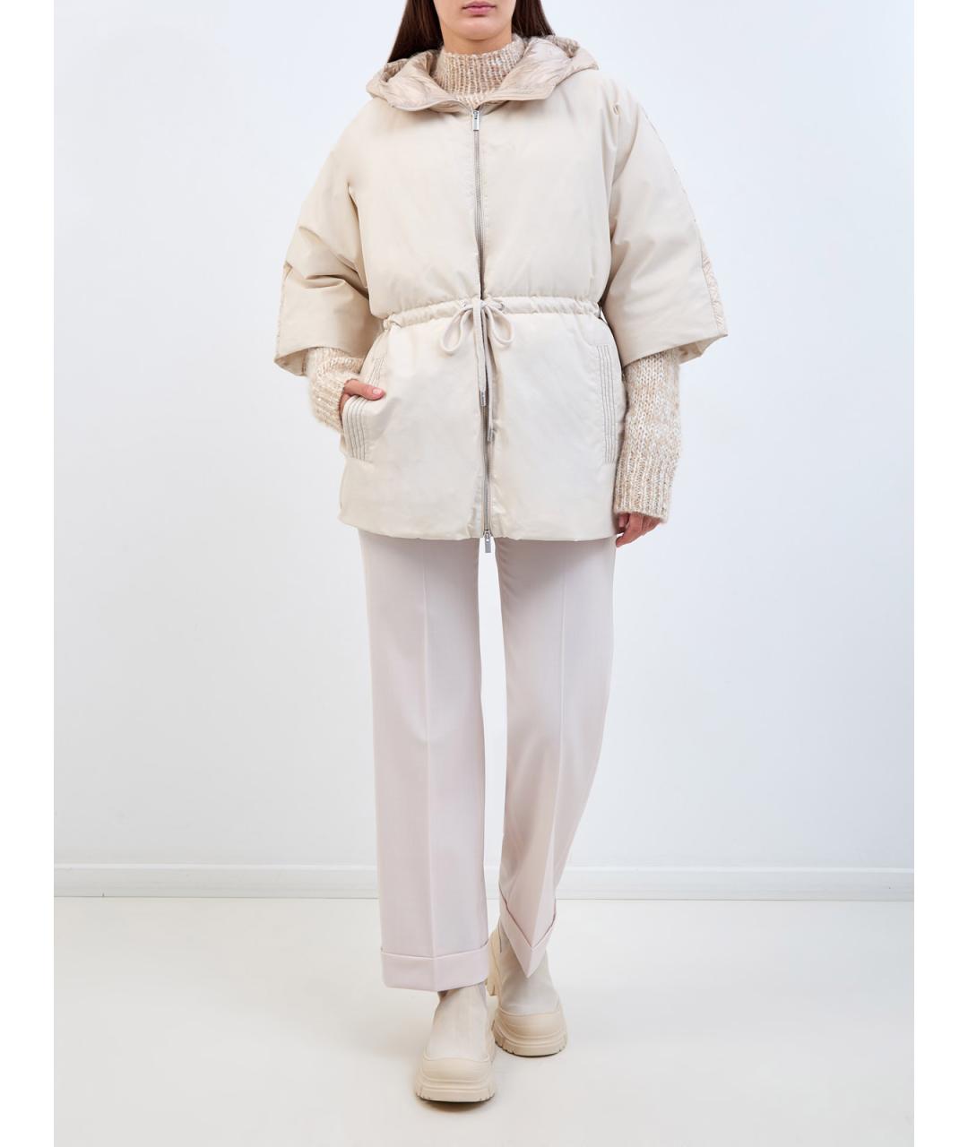 PESERICO Бежевая куртка, фото 2