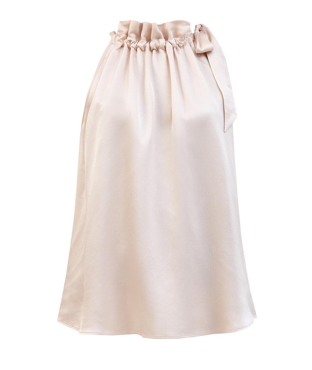 PESERICO Бежевая вискозная блузы, фото 1