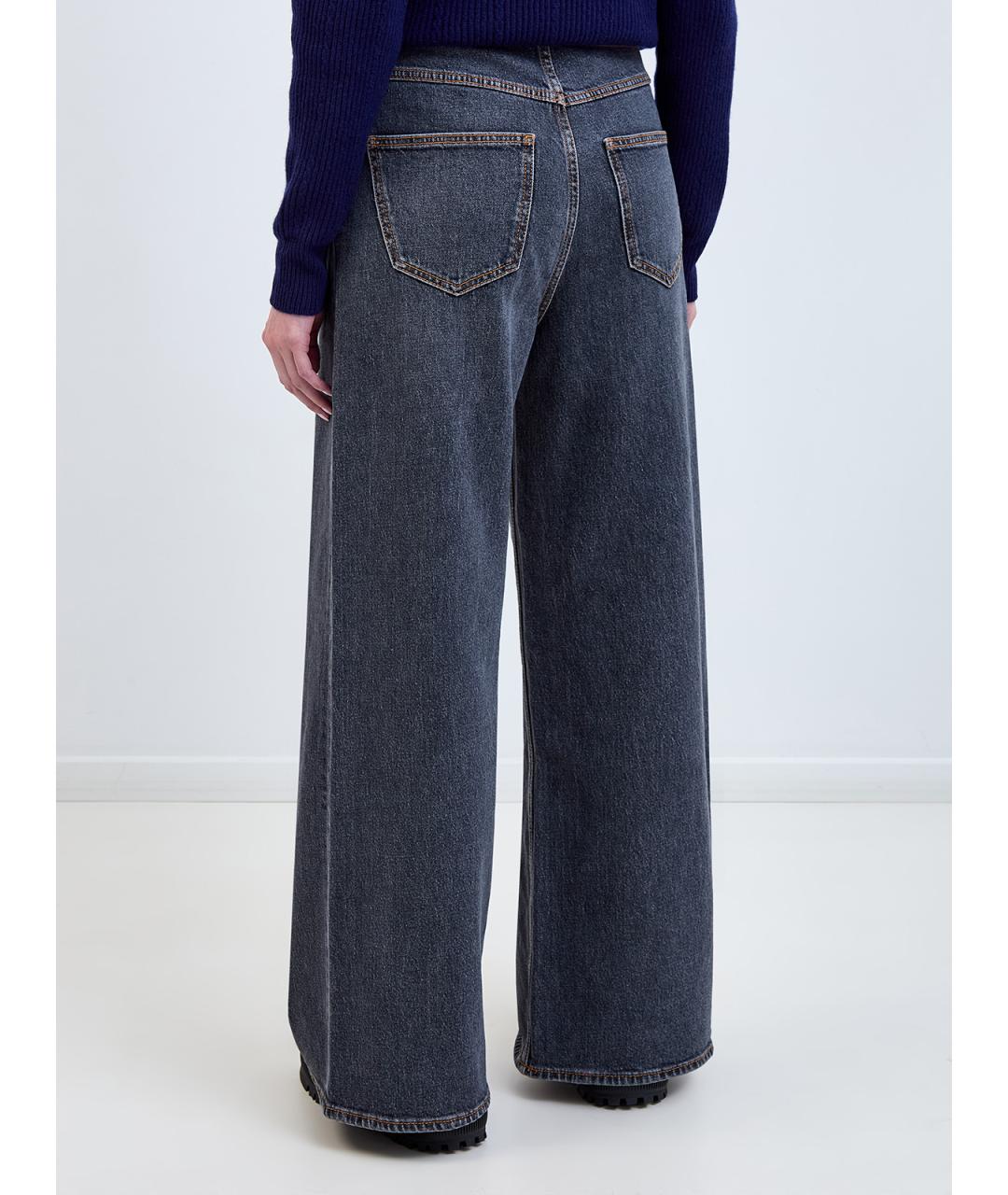 ETRO Синие хлопковые прямые джинсы, фото 4