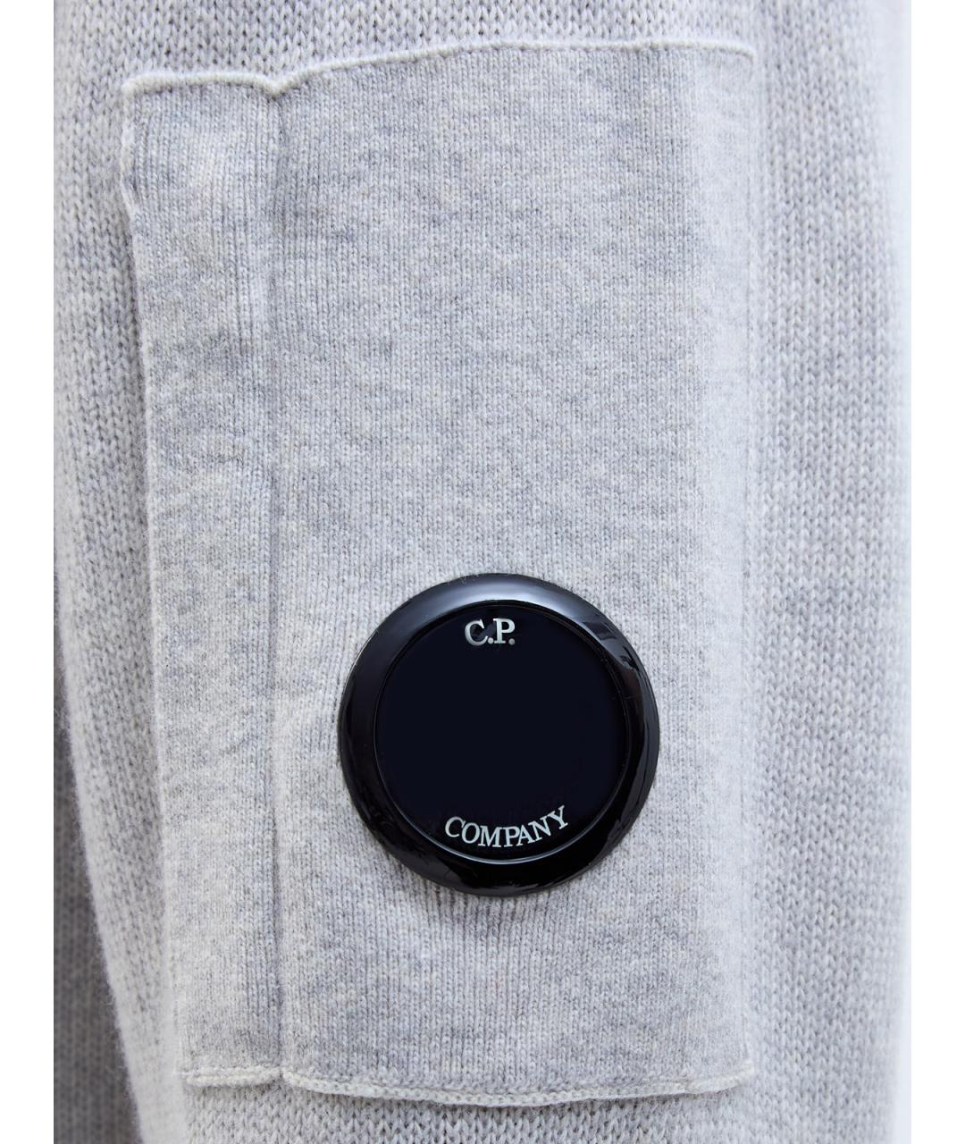 CP COMPANY Серый шерстяной джемпер / свитер, фото 5