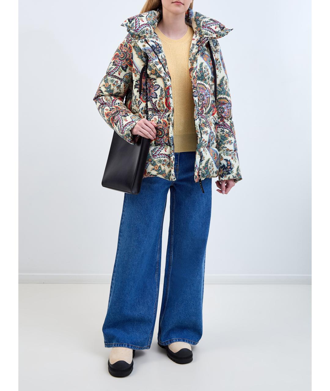 ETRO Синие хлопковые прямые джинсы, фото 2