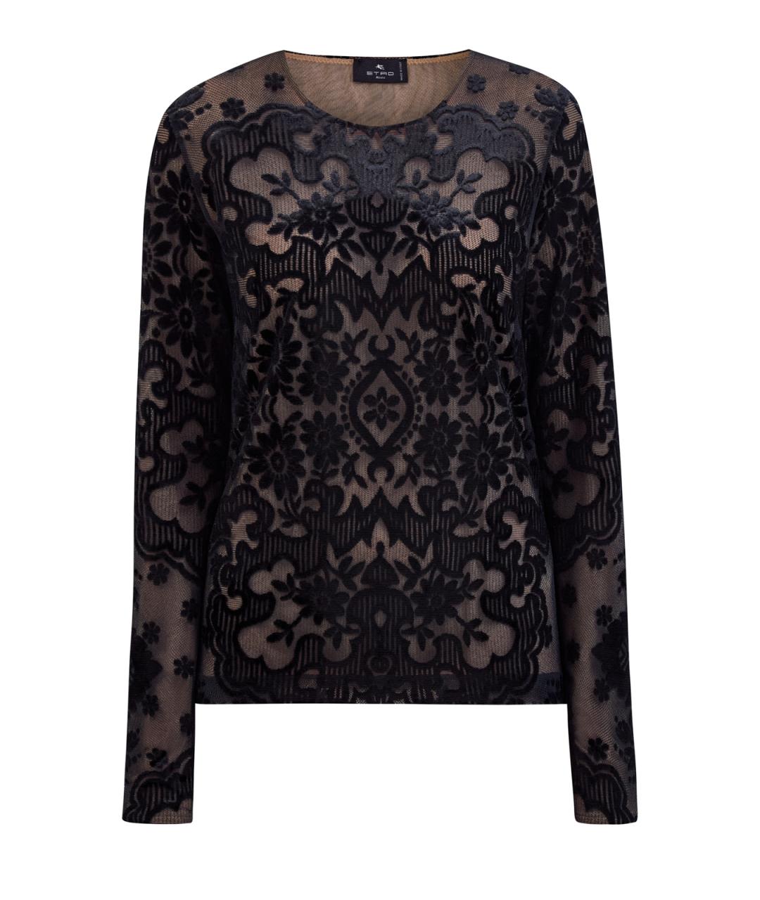 ETRO Черная шерстяная блузы, фото 1