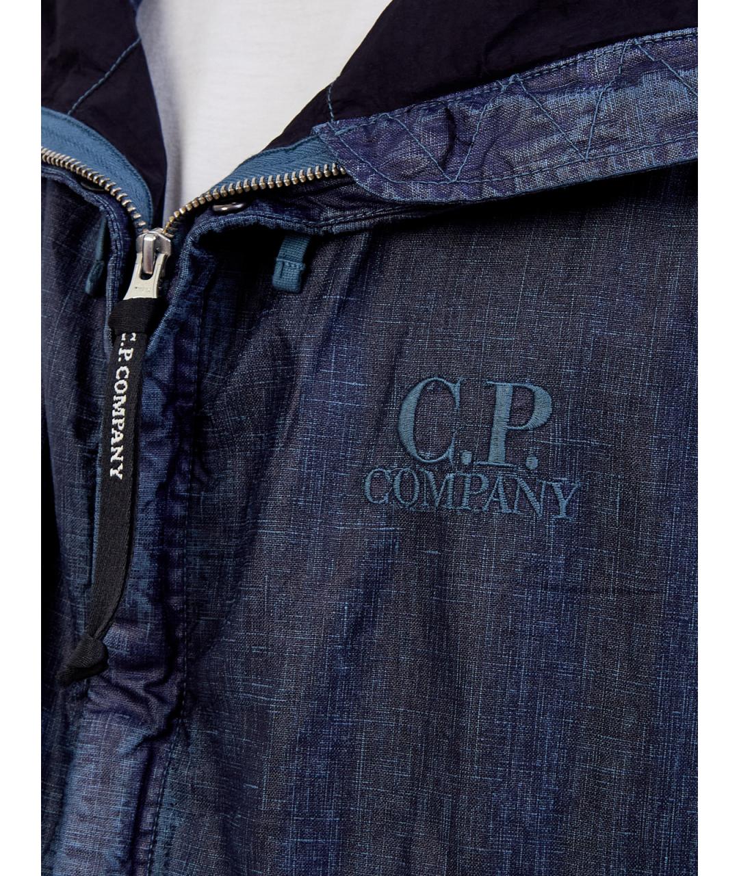 CP COMPANY Синяя льняная куртка, фото 5