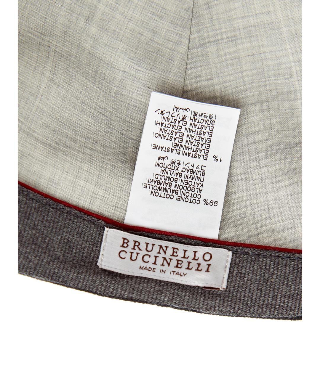 BRUNELLO CUCINELLI Черная хлопковая кепка/бейсболка, фото 6