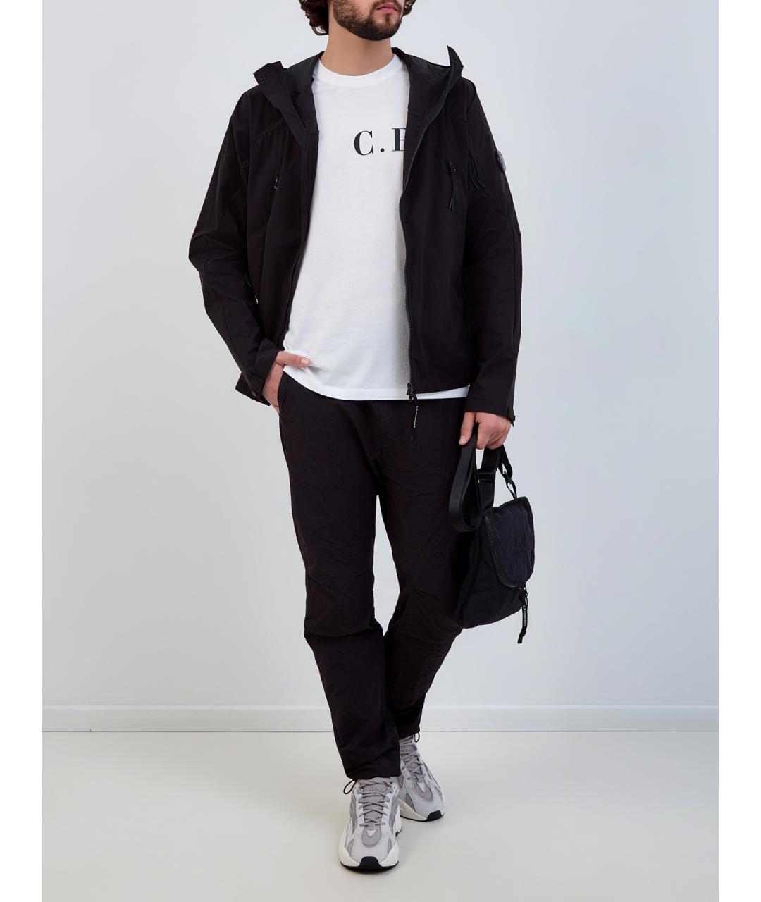 CP COMPANY Белая хлопковая футболка, фото 2