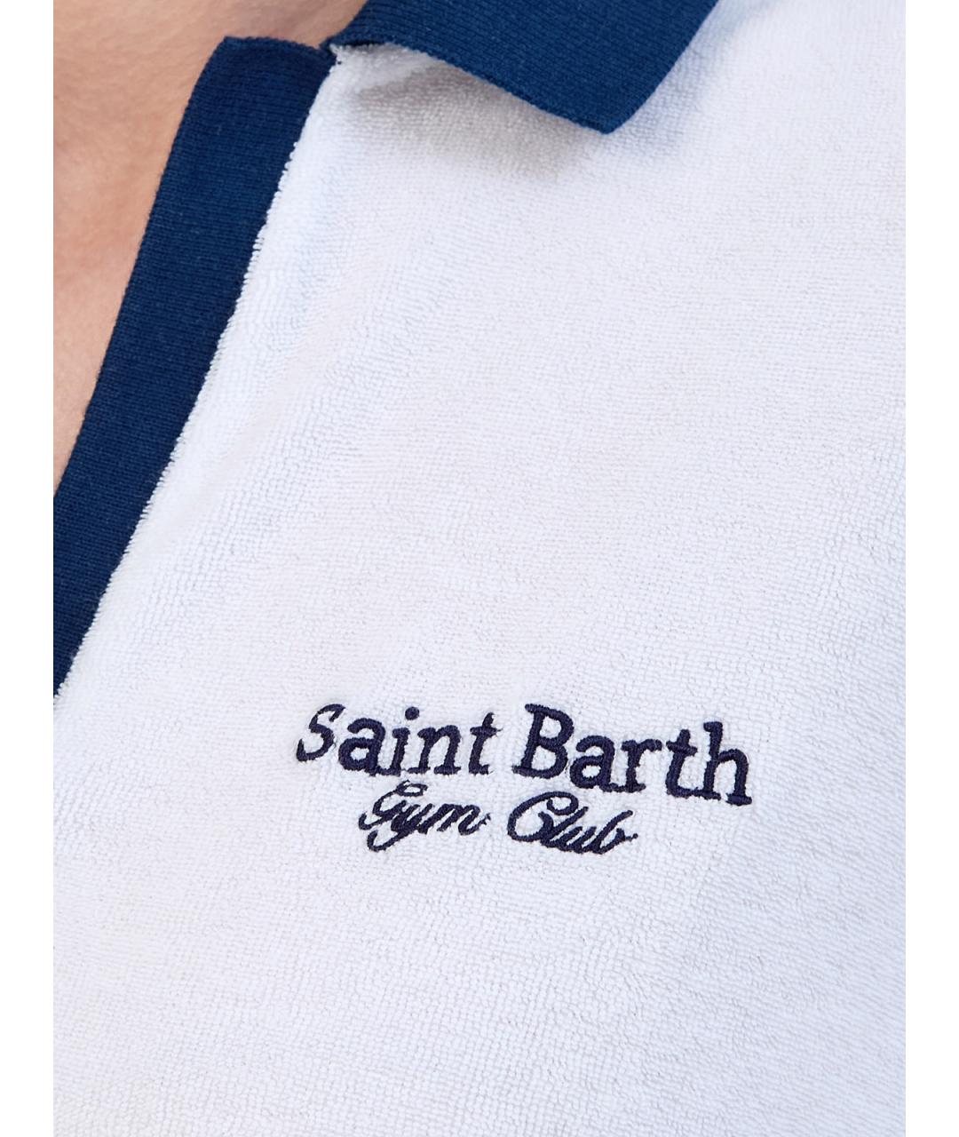 MC2 SAINT BARTH Белая хлопковая футболка, фото 5