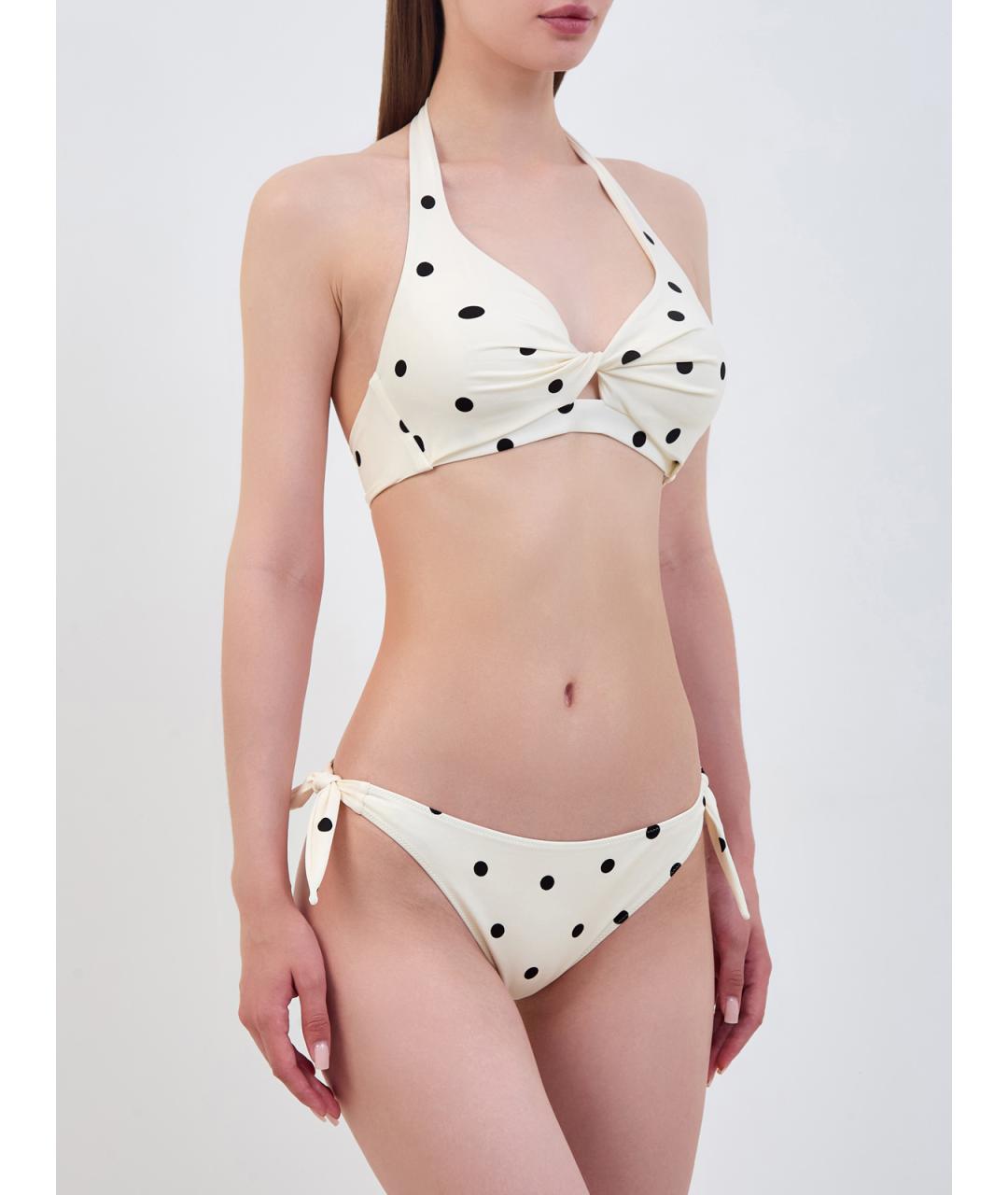 MC2 SAINT BARTH Белый полиамидовый купальник, фото 2