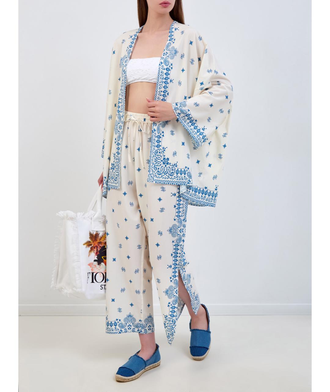 MC2 SAINT BARTH Мульти прямые брюки, фото 2