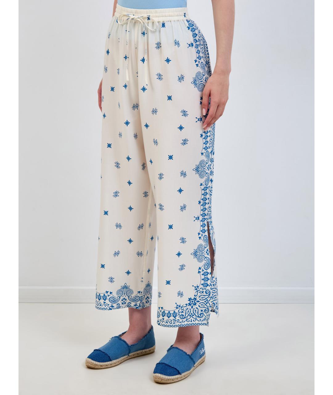 MC2 SAINT BARTH Мульти прямые брюки, фото 3