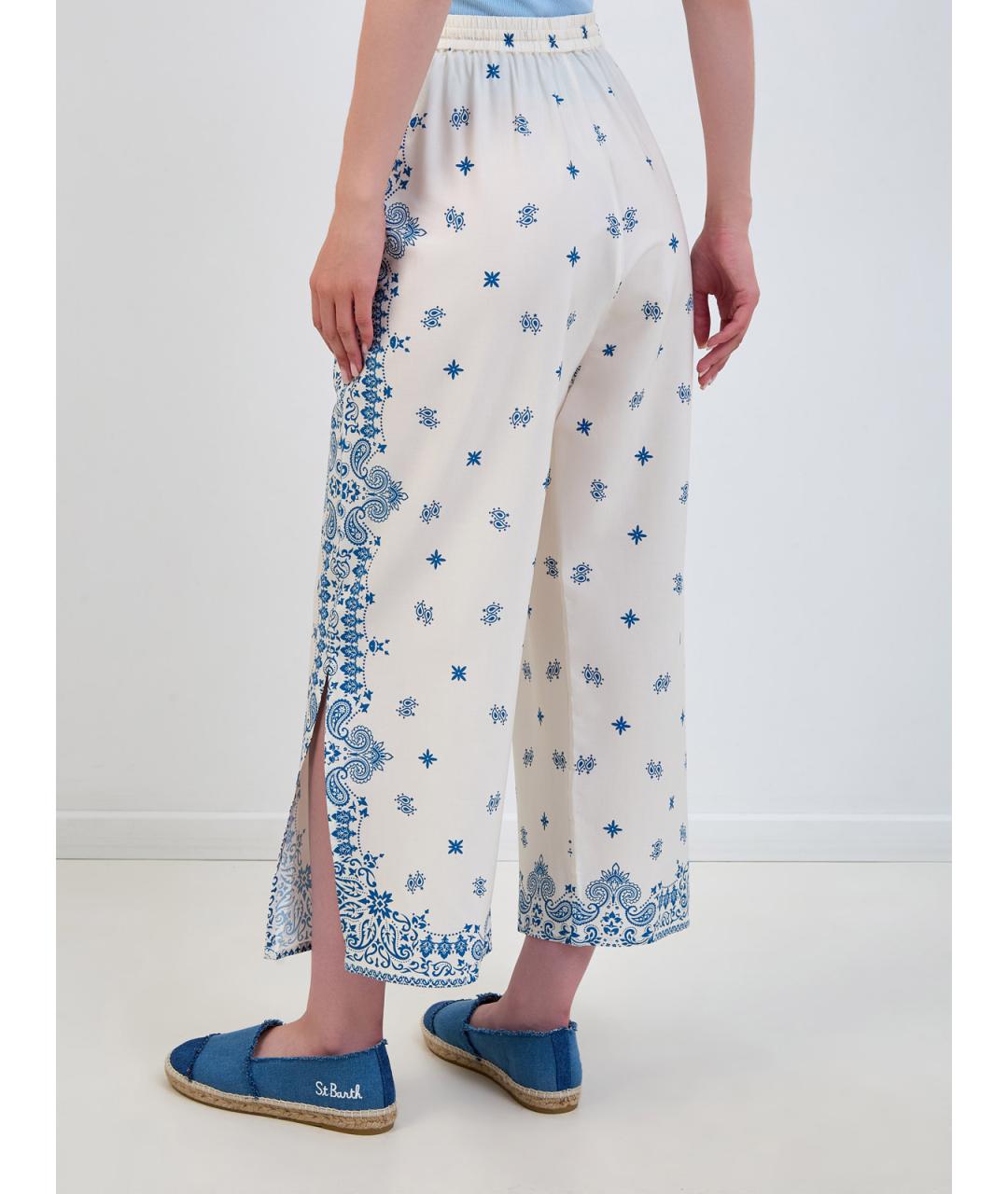 MC2 SAINT BARTH Мульти прямые брюки, фото 4