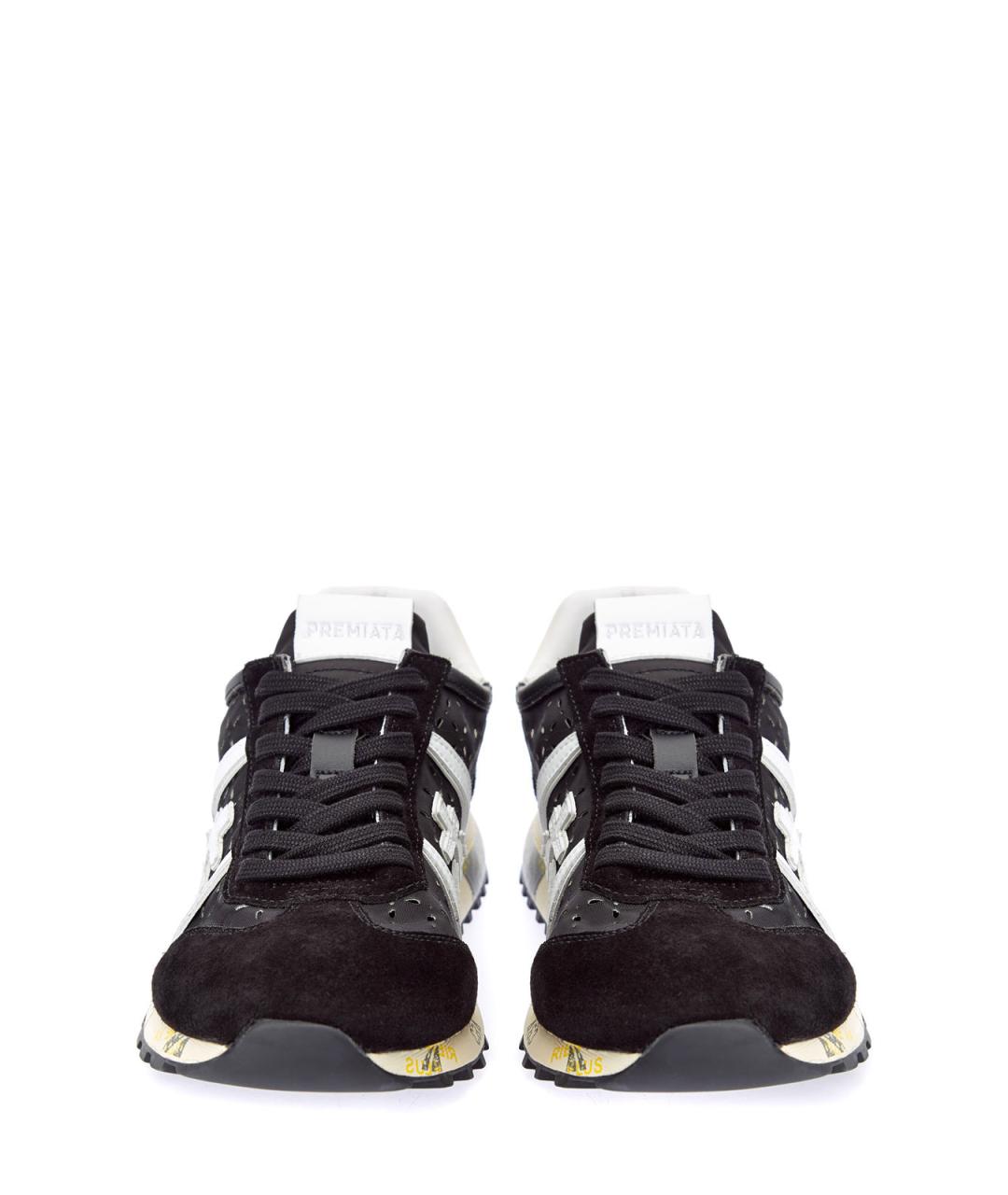 PREMIATA Черные текстильные кроссовки, фото 5