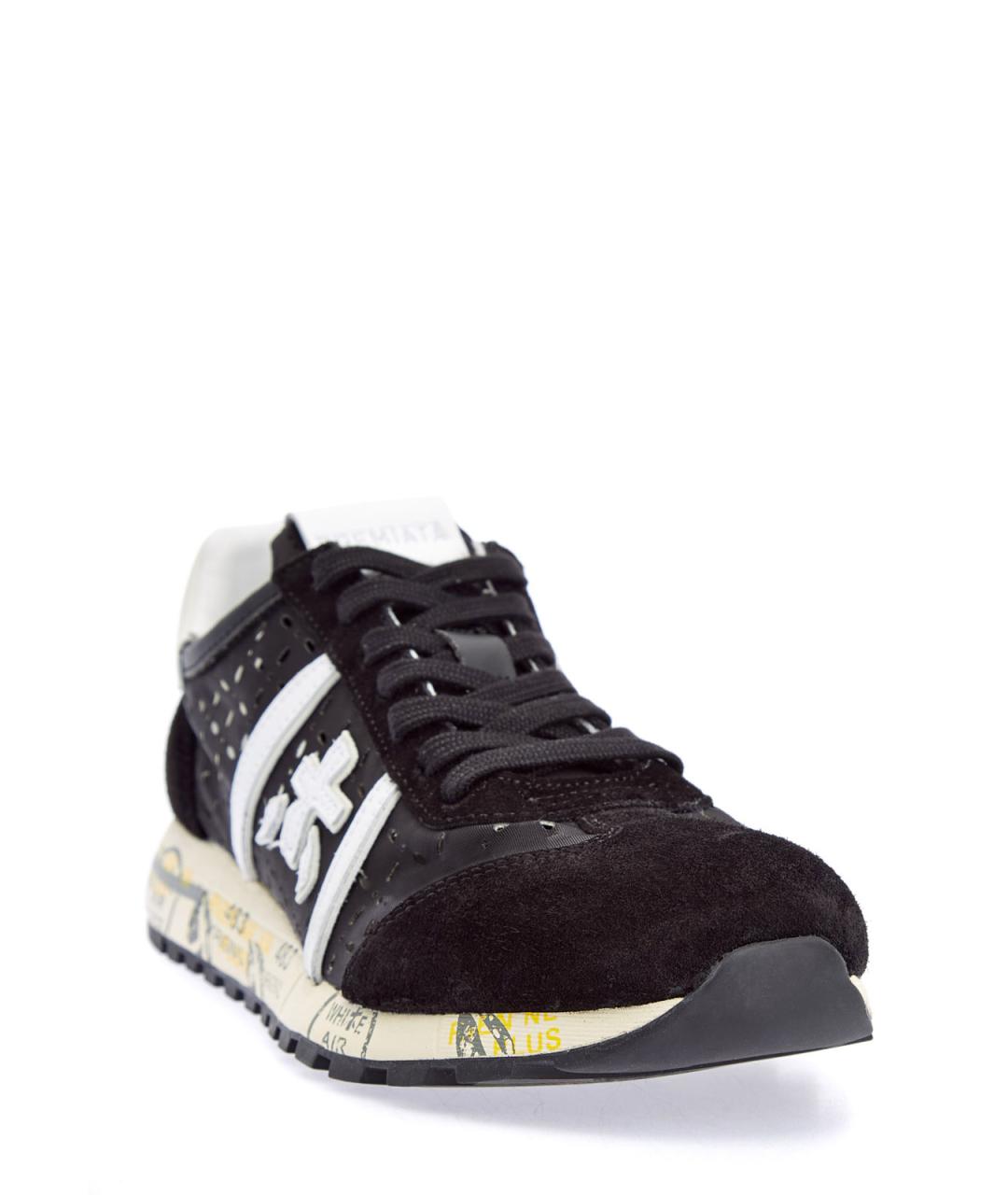 PREMIATA Черные текстильные кроссовки, фото 3