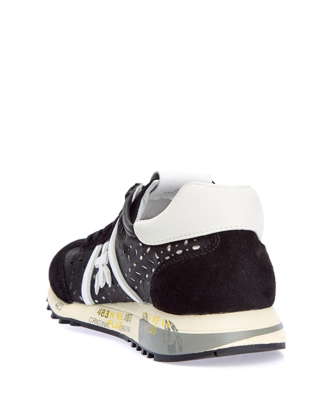 PREMIATA Черные текстильные кроссовки, фото 4