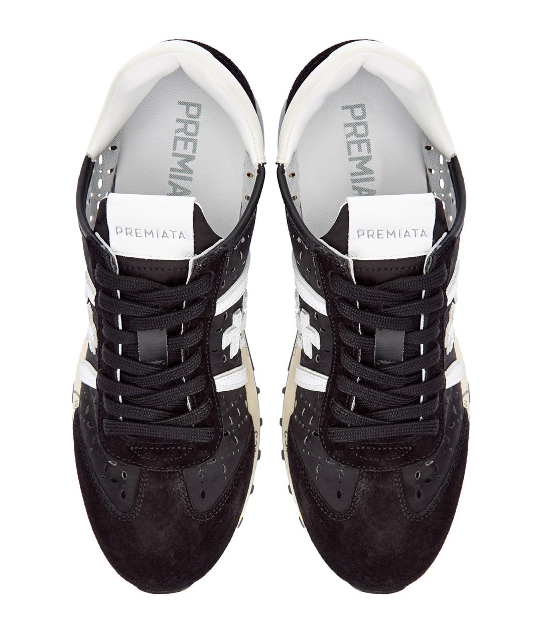 PREMIATA Черные текстильные кроссовки, фото 6