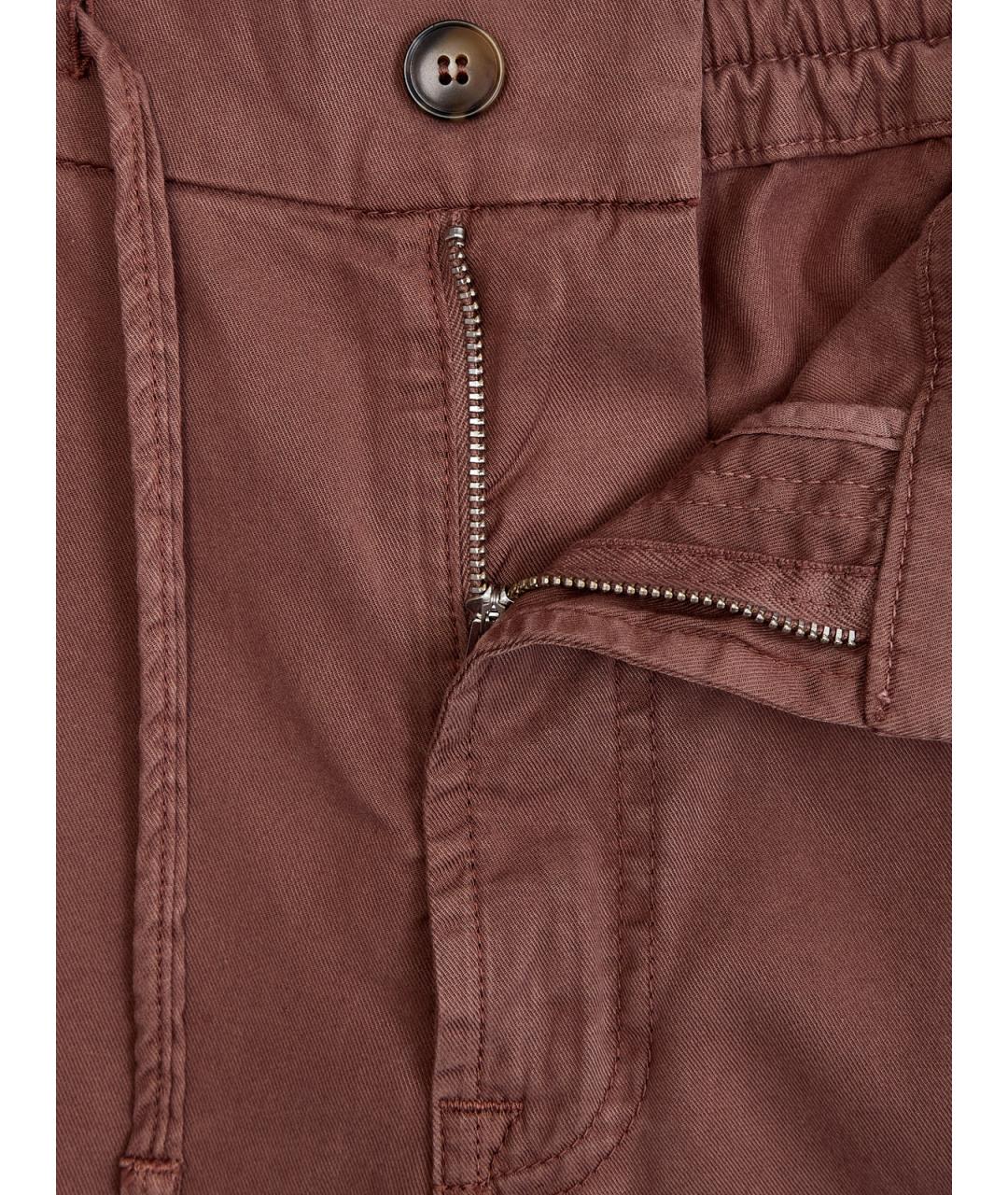 CANALI Коричневые повседневные брюки, фото 6
