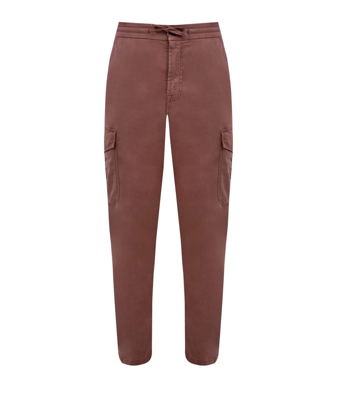 CANALI Коричневые повседневные брюки, фото 1