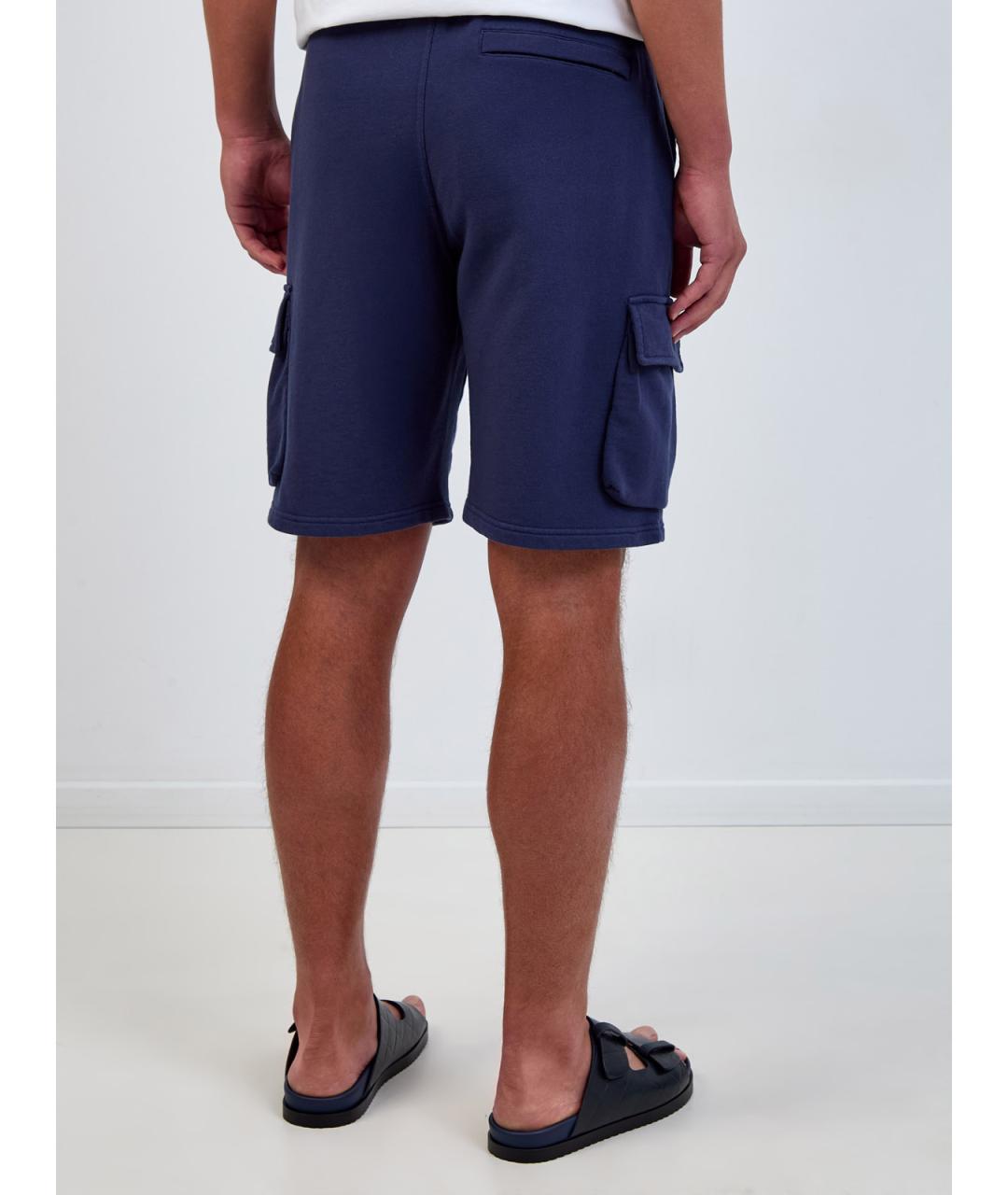 MC2 SAINT BARTH Синие хлопковые шорты, фото 4