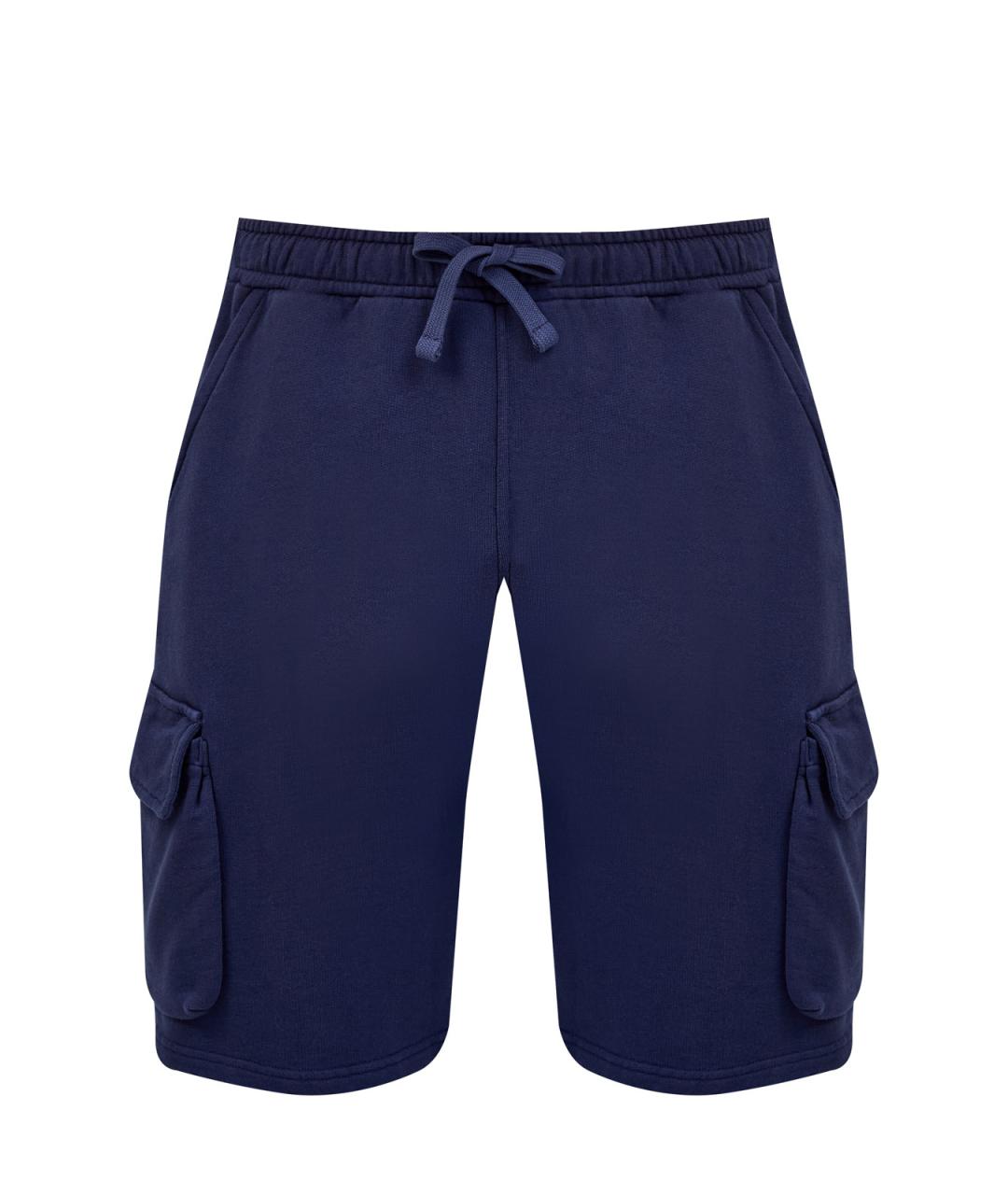 MC2 SAINT BARTH Синие хлопковые шорты, фото 1