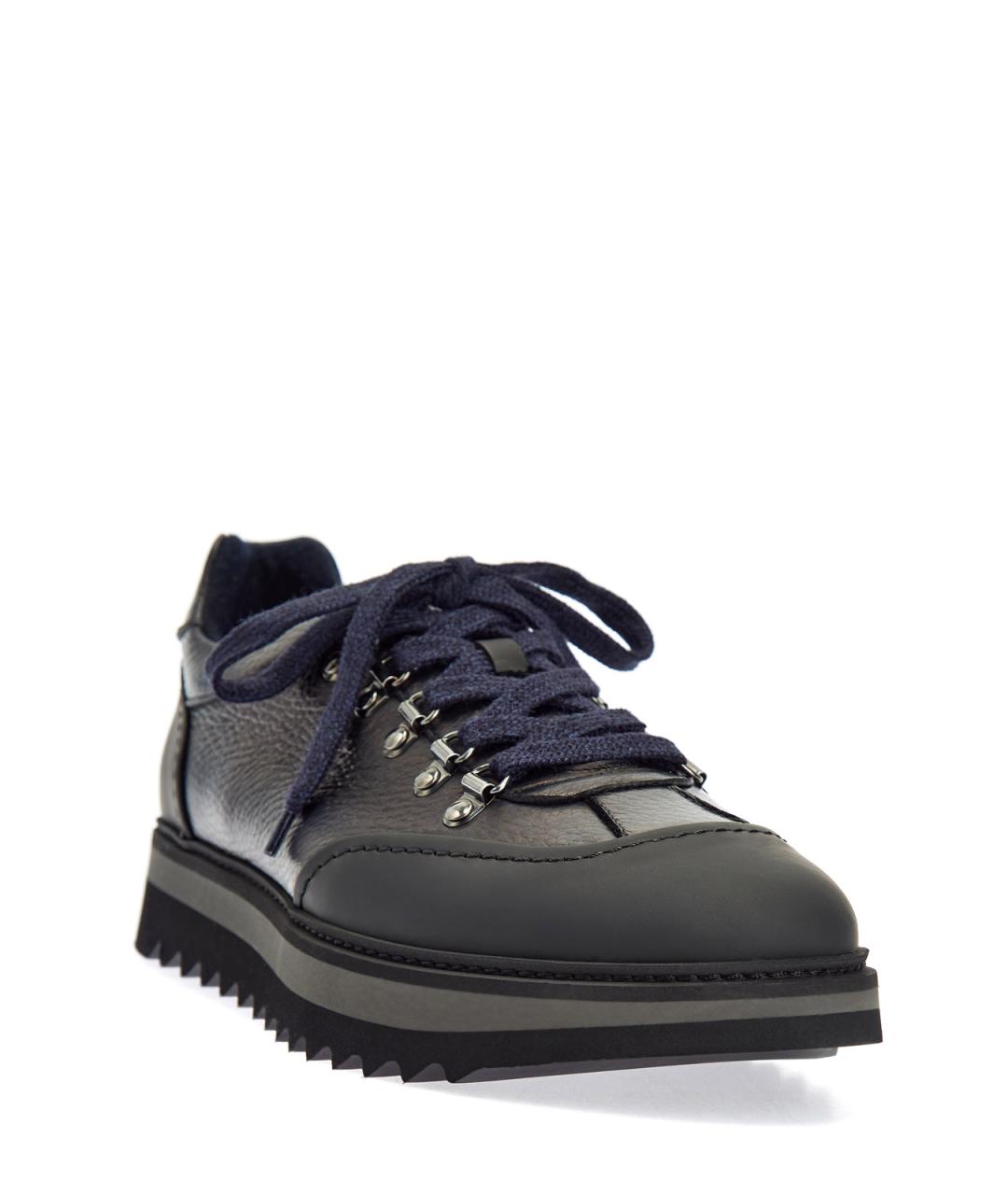 BARRETT Синие низкие кроссовки / кеды, фото 3