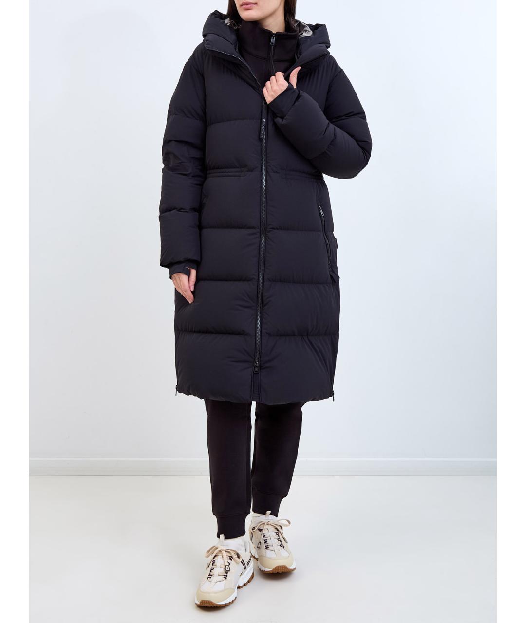 WOOLRICH Черная полиамидовая парка, фото 2