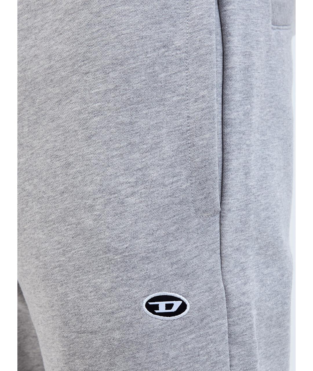 DIESEL Серые хлопковые повседневные брюки, фото 5