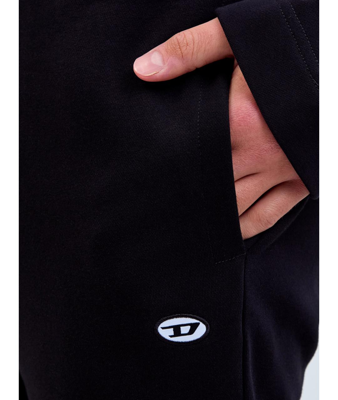 DIESEL Черные хлопковые повседневные брюки, фото 5