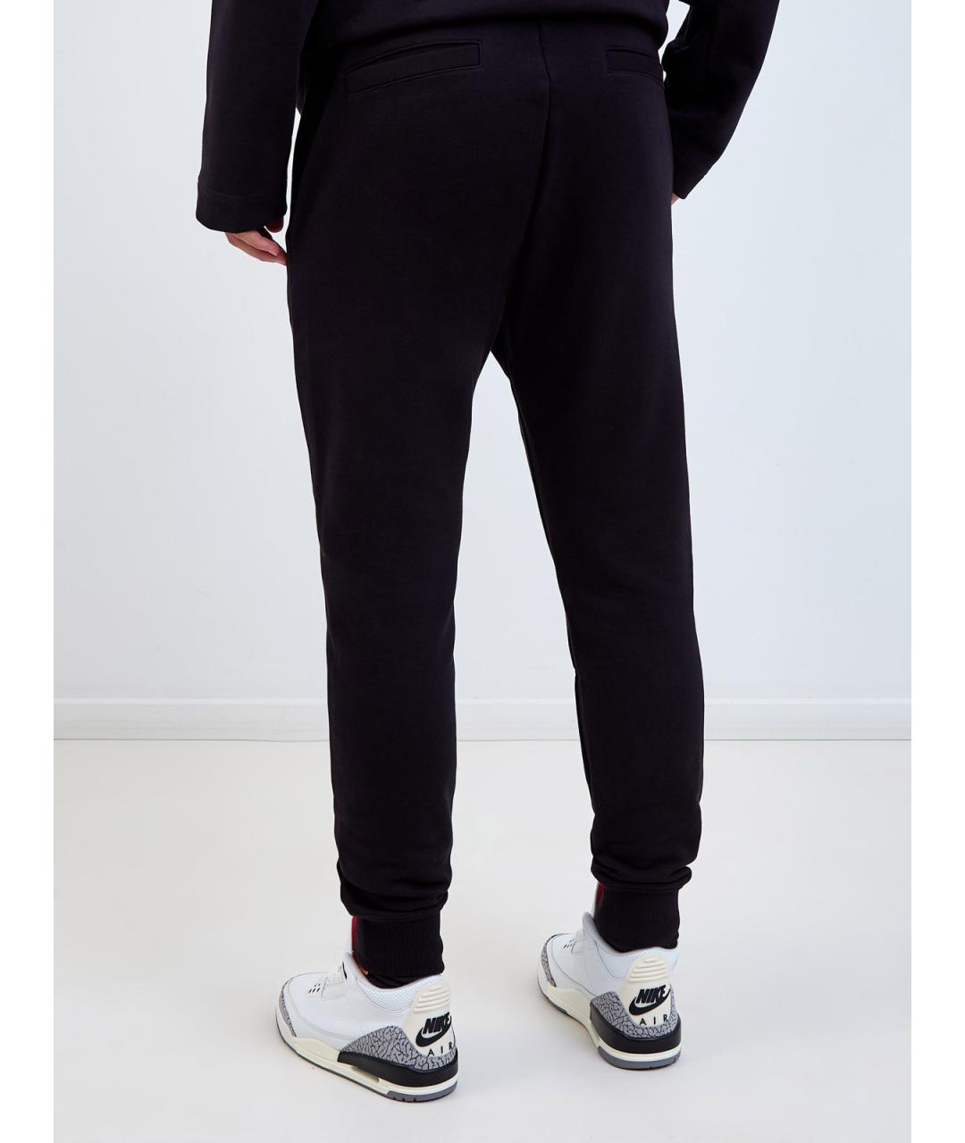 DIESEL Черные хлопковые повседневные брюки, фото 4