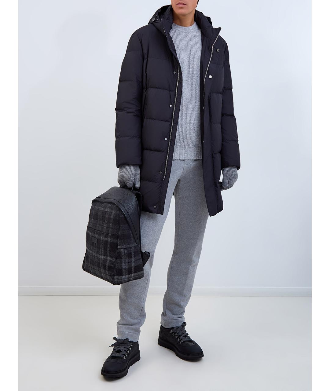 MONTECORE Черный полиэстеровый пуховик, фото 2