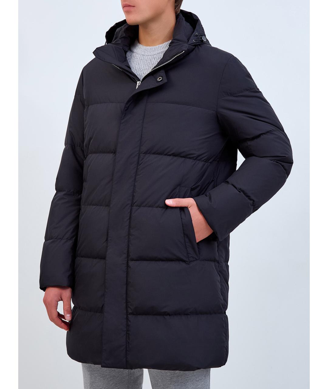 MONTECORE Черный полиэстеровый пуховик, фото 3